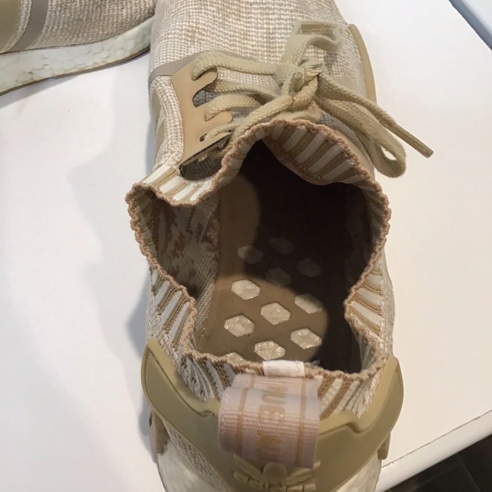 Adidas Boost Beige Mens Size 12 - Picture 5 of 8
